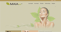 Desktop Screenshot of maiakozmetik.com
